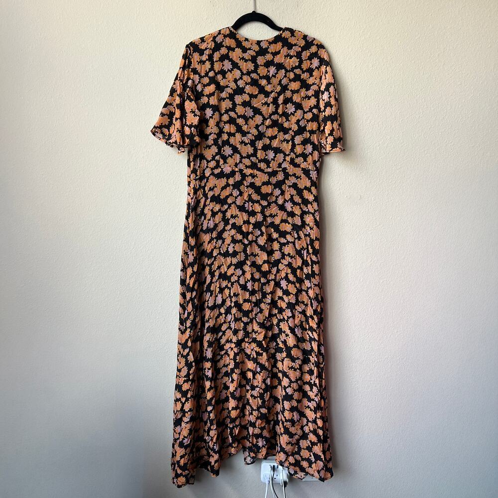 VEDA Montana Floral Button Front Maxi Dress Size XXL - Picture 3 of 5